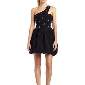 NWT BCBG One Shoulder Taffeta Party Dress Size 10